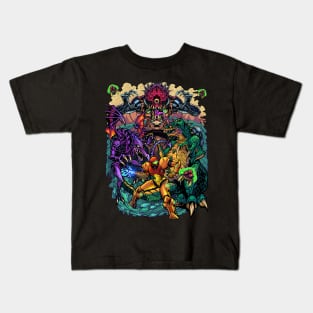 Metroid Tribute Kids T-Shirt